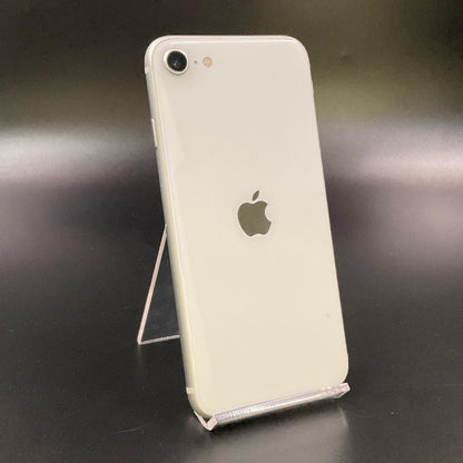 【全額返金保証】【最速発送】Apple iPhone iPhone SE（第2世代） 64GB ホワイト SIMフリー 白ロム 動作確認済 72%