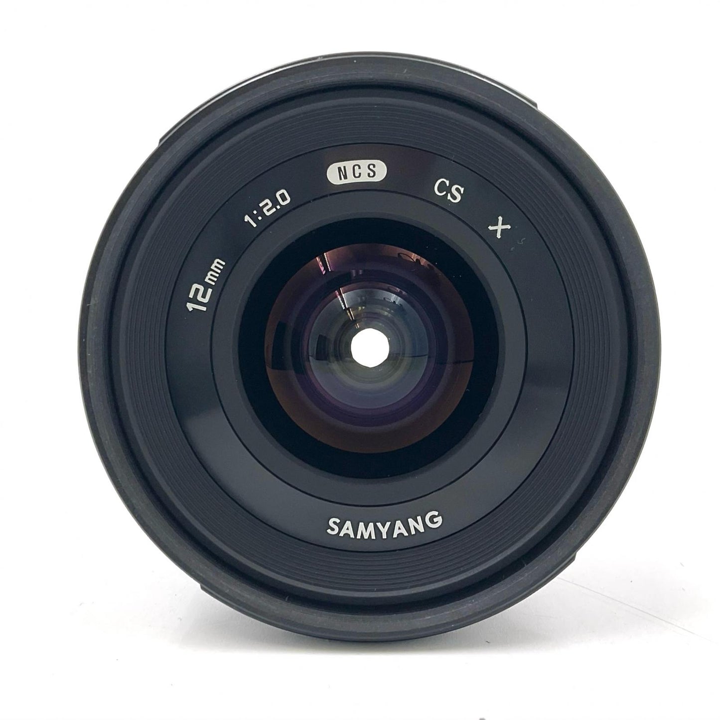 【全額返金保証】【最速発送】SAMYANG 12mm F2.0 NCS CS ブラック [フジフイルム用] 動作確認済