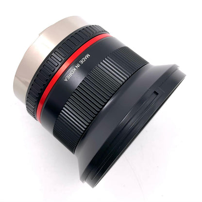 【全額返金保証】【最速発送】SAMYANG 12mm F2.0 NCS CS ブラック [フジフイルム用] 動作確認済