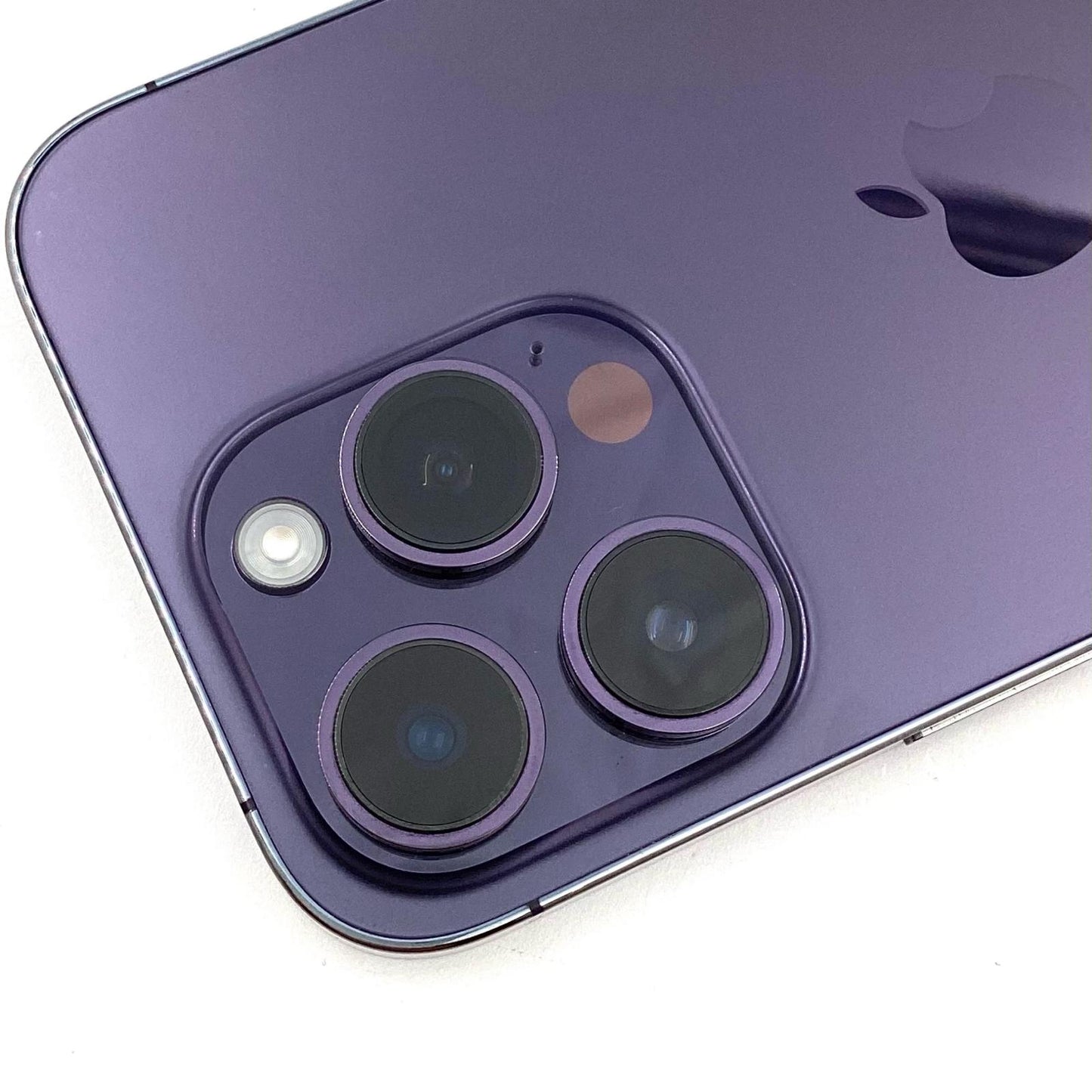 【全額返金保証】【最速発送】Apple iPhone iPhone 14 Pro 128GB ディープパープル docomo SIMフリー 動作確認済 77%