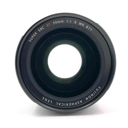 【全額返金保証】【最速発送】FUJIFILM フジノンレンズ XF50mmF1.0 R WR 美品 動作確認済