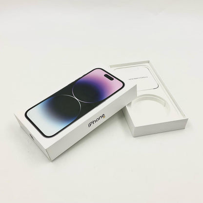 【全額返金保証】【最速発送】Apple iPhone iPhone 14 Pro 128GB ディープパープル SIMフリー 白ロム 動作確認済 74%
