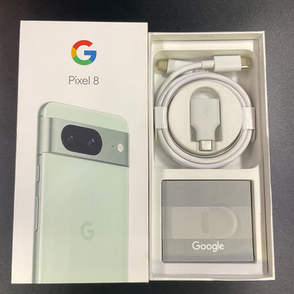 【全額返金保証】【最速発送】Google Pixel 8 128GB Aloe（アロエ） SIMフリー G576D 白ロム 美品 動作確認済