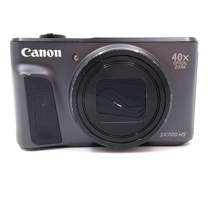 【全額返金保証】【最速発送】Canon コンパクトデジタルカメラ PowerShot SX720 HS [ブラック] 動作確認済