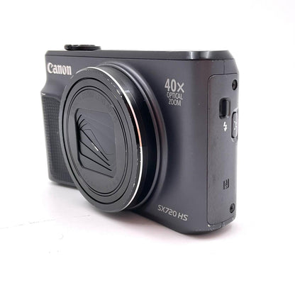 【全額返金保証】【最速発送】Canon コンパクトデジタルカメラ PowerShot SX720 HS [ブラック] 動作確認済