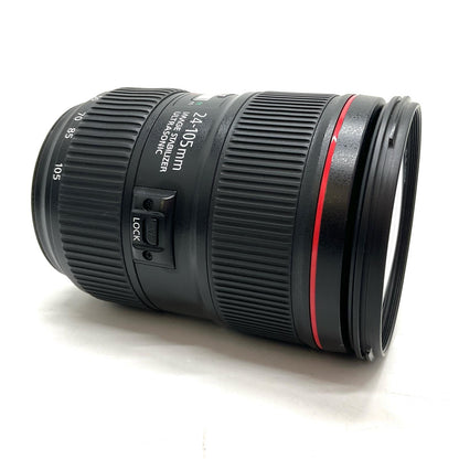 【全額返金保証】【最速発送】Canon EF24-105mm F4L IS II USM 美品 動作確認済