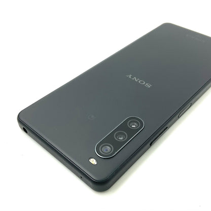 【全額返金保証】【最速発送】Sony Xperia 10Ⅳ 128GB ブラック au SIMフリー SOG07 動作確認済