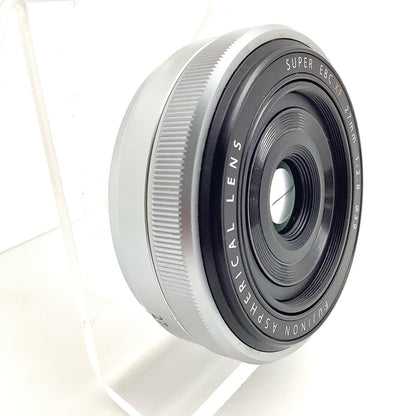 【全額返金保証】【最速発送】FUJIFILM フジノンレンズ XF27mmF2.8 [シルバー] 美品 動作確認済