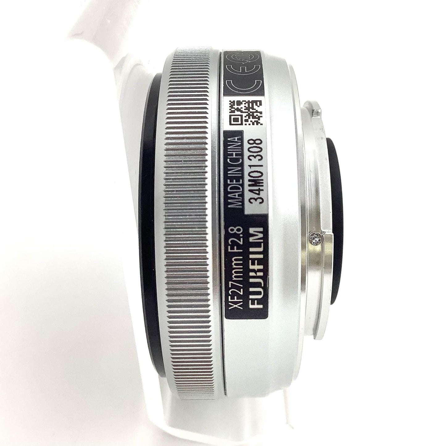 【全額返金保証】【最速発送】FUJIFILM フジノンレンズ XF27mmF2.8 [シルバー] 美品 動作確認済