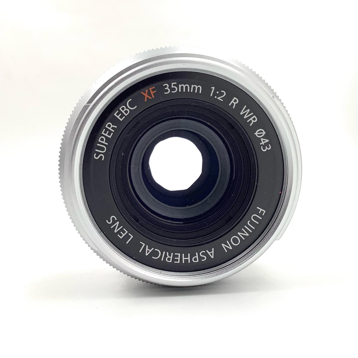 【全額返金保証】【最速発送】FUJIFILM フジノンレンズ XF35mmF2 R WR [シルバー] 動作確認済
