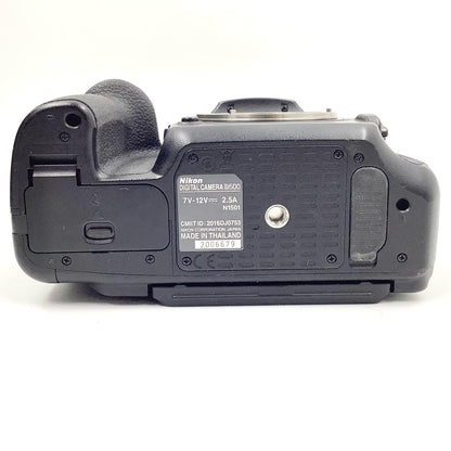 【全額返金保証】【最速発送】Nikon デジタル一眼 D500 ボディ ブラック 動作確認済