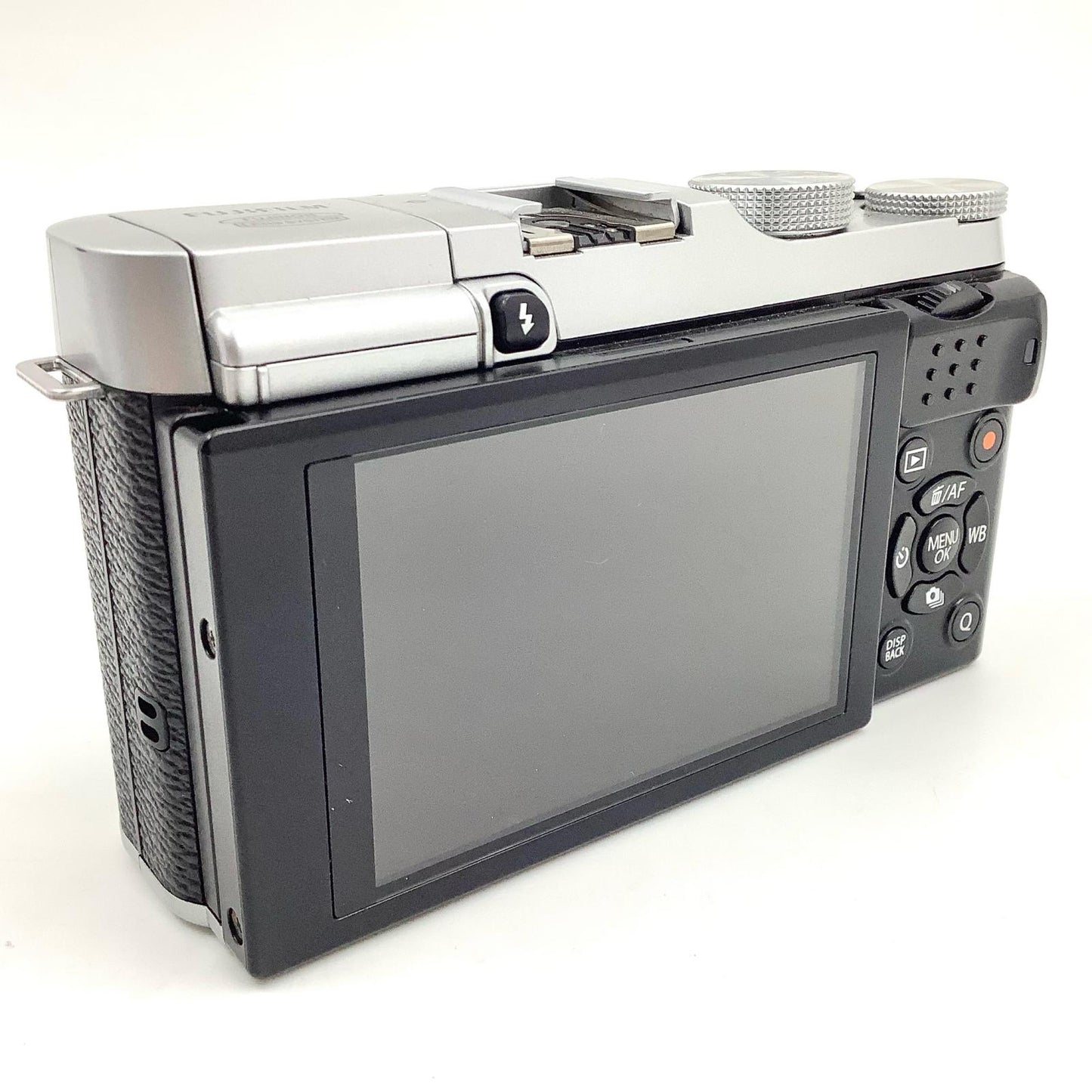 【全額返金保証】【最速発送】FUJIFILM デジタル一眼 X-A2 ボディ シルバー 動作確認済