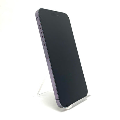 【全額返金保証】【最速発送】Apple iPhone iPhone 14 Pro Max 128GB ディープパープル SIMフリー 白ロム 動作確認済 87%