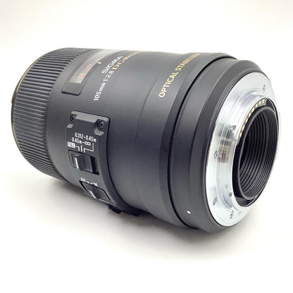 【最速発送】SIGMA MACRO 105mm F2.8 EX DG OS HSM[Aマウント用]【難有】