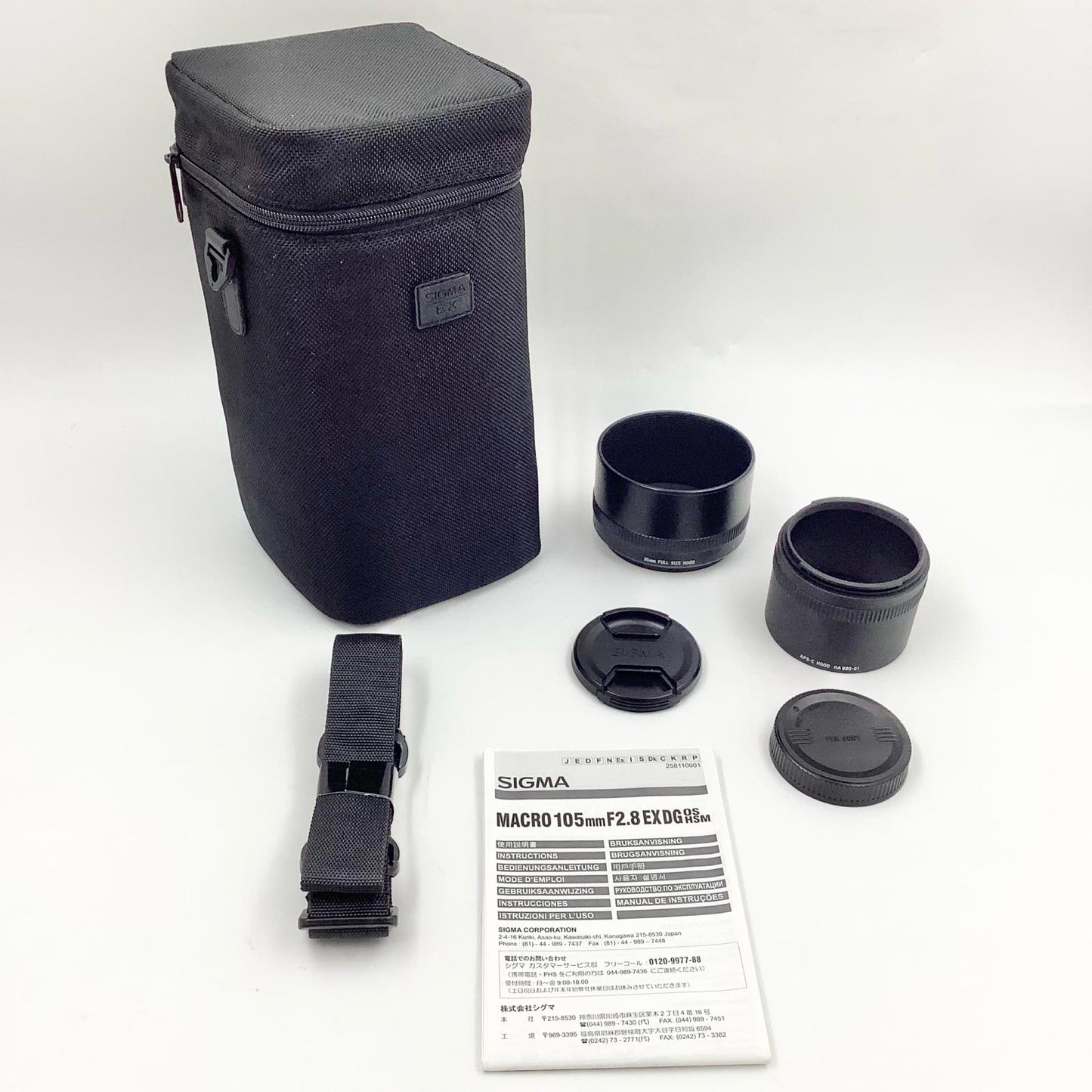 【最速発送】SIGMA MACRO 105mm F2.8 EX DG OS HSM[Aマウント用]【難有】