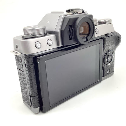 【全額返金保証】【最速発送】FUJIFILM デジタル一眼 FUJIFILM X-T100 ボディ ダークシルバー 動作確認済