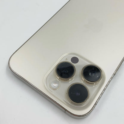 【全額返金保証】【最速発送】Apple iPhone iPhone 14 Pro Max 1TB ゴールド au SIMフリー 白ロム 動作確認済 87%