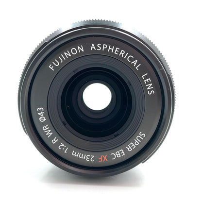 【全額返金保証】【最速発送】FUJIFILM フジノンレンズ XF23mmF2 R WR [ブラック] 超美品 動作確認済