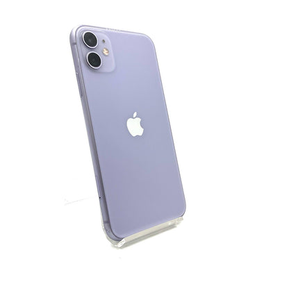 【最速発送】Apple iPhone iPhone 11 128GB パープル Softbank 白ロム【難有】 72%