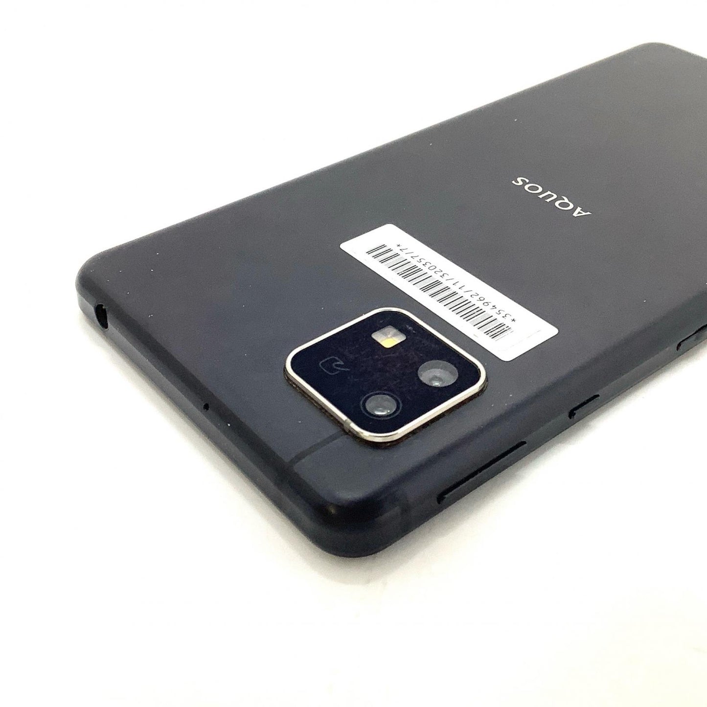 【全額返金保証】【最速発送】SHARP AQUOS sence4 basic 64GB ブラック Softbank A003SH 白ロム 動作確認済
