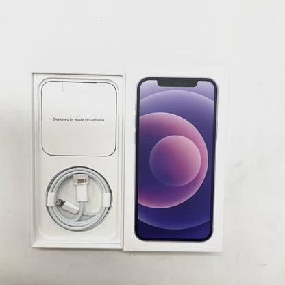 【最速発送】Apple iPhone iPhone 12 64GB パープル au【難有】 70%