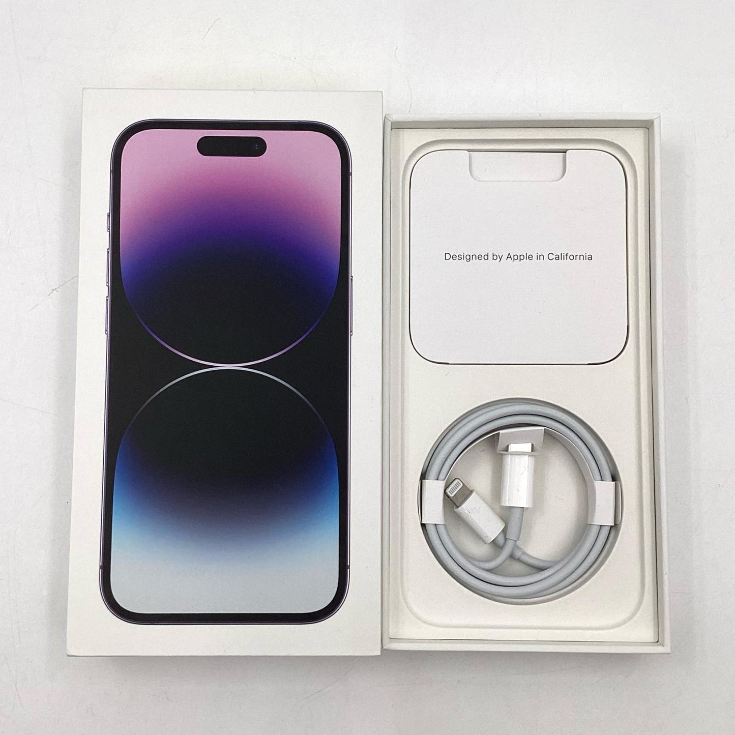 【全額返金保証】【最速発送】Apple iPhone iPhone 14 Pro 256GB ディープパープル au 動作確認済 77%