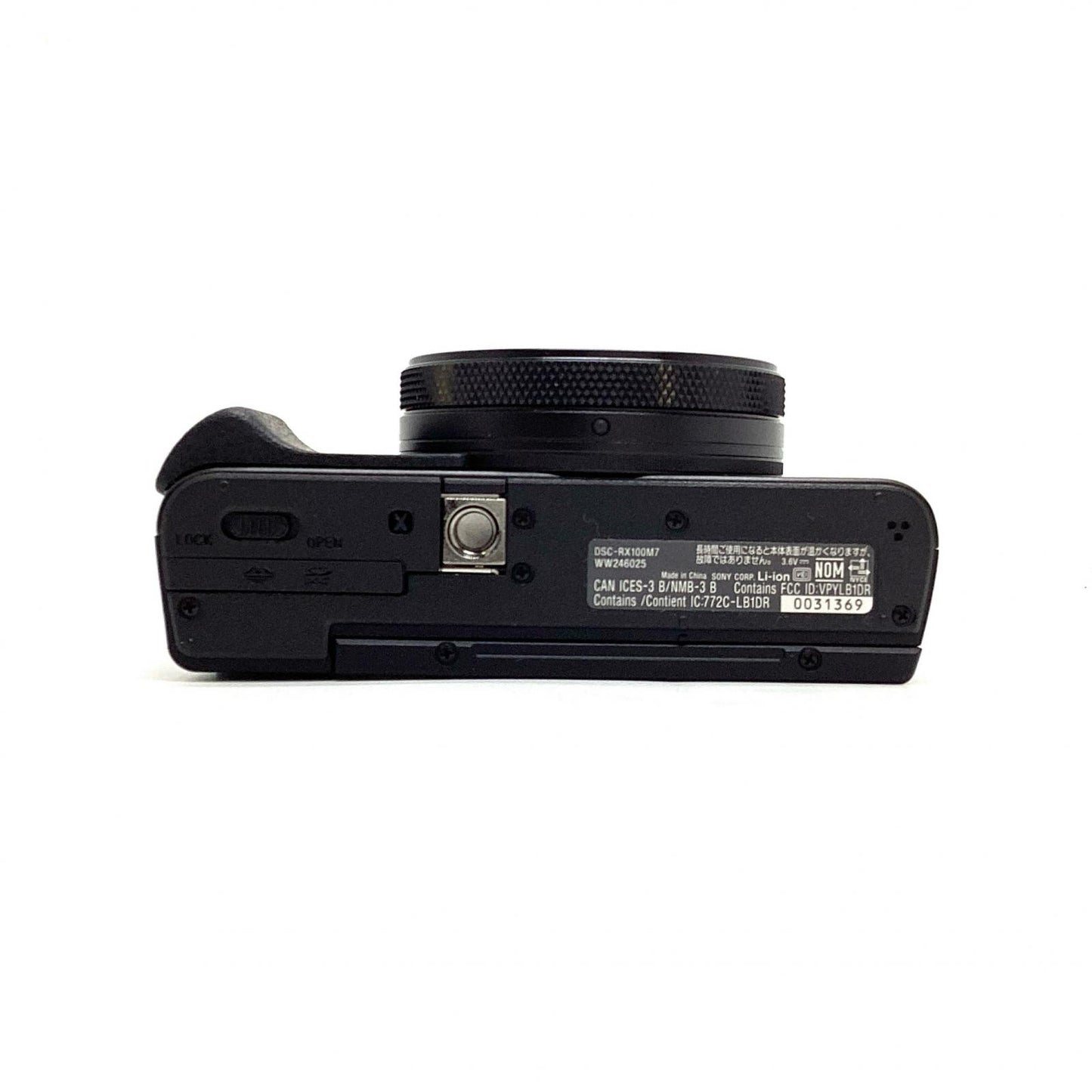 【全額返金保証】【最速発送】Sony コンパクトデジタルカメラ サイバーショット DSC-RX100M7 美品 動作確認済
