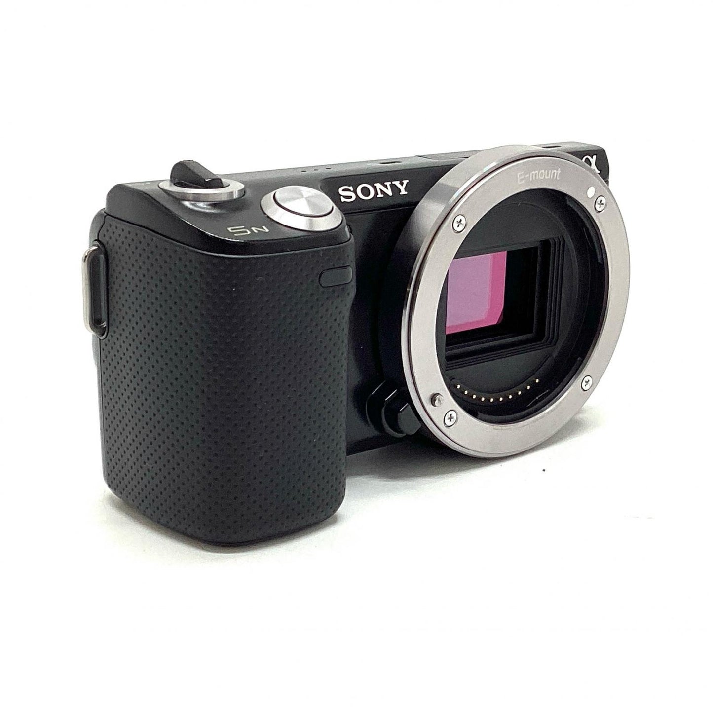 【全額返金保証】【最速発送】Sony デジタル一眼 α NEX-5N ボディ ブラック 動作確認済