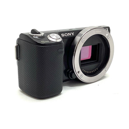 【全額返金保証】【最速発送】Sony デジタル一眼 α NEX-5N ボディ ブラック 動作確認済