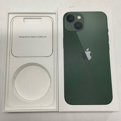 【全額返金保証】【最速発送】Apple iPhone iPhone 13 128GB グリーン au SIMフリー 動作確認済 84%