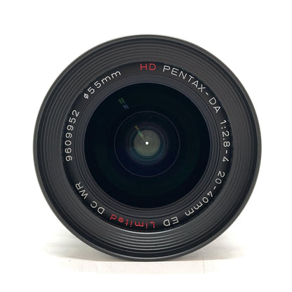 【全額返金保証】【最速発送】PENTAX HD PENTAX-DA 20-40mmF2.8-4ED Limited DC WR [ブラック] 美品 動作確認済