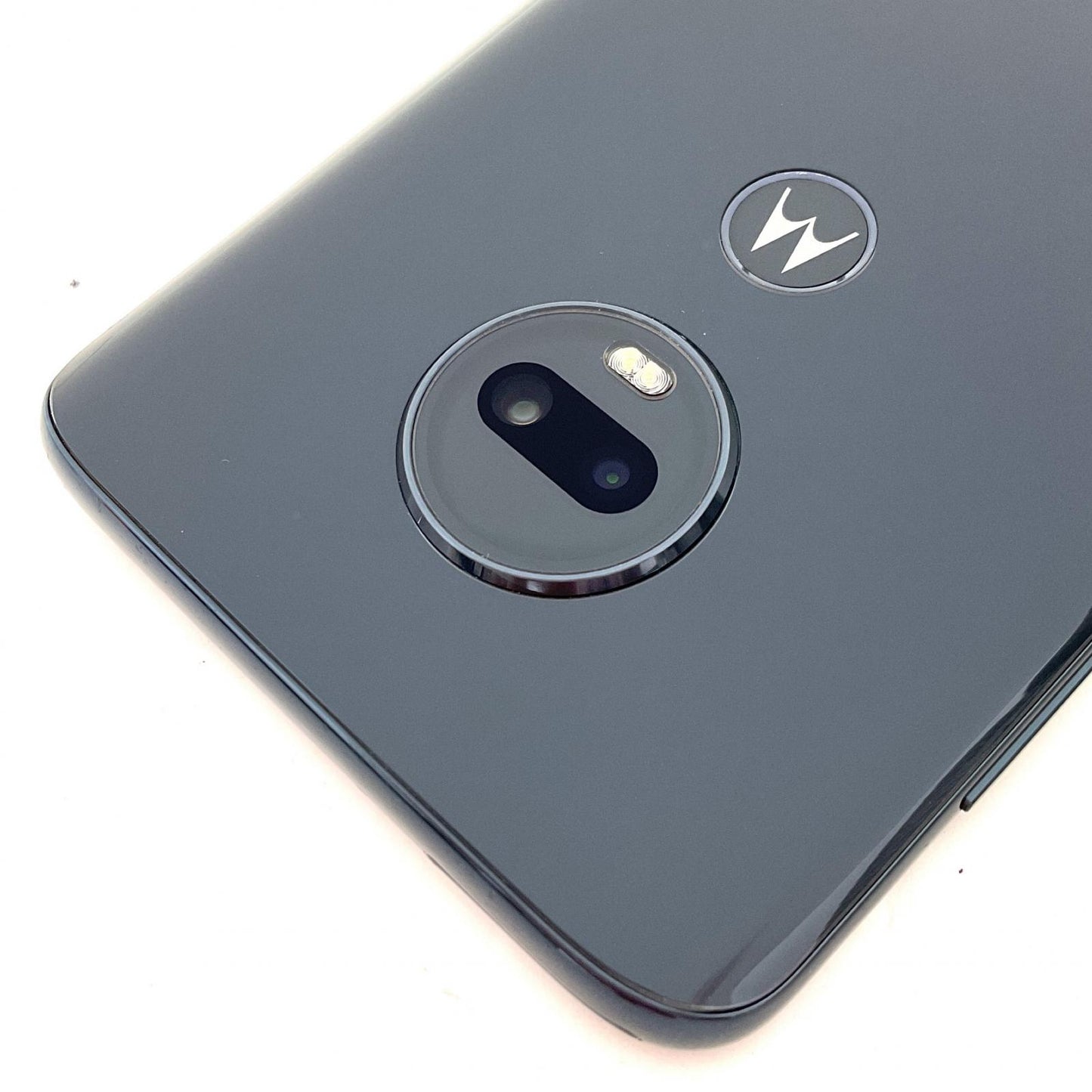 【全額返金保証】【最速発送】Motorola moto g 7 plus 64GB ディープインディゴ SIMフリー XT1965-3 白ロム 動作確認済