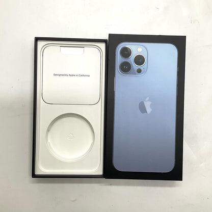 【最速発送】Apple iPhone iPhone 13 Pro Max 512GB シエラブルー docomo 白ロム【難有】 75%