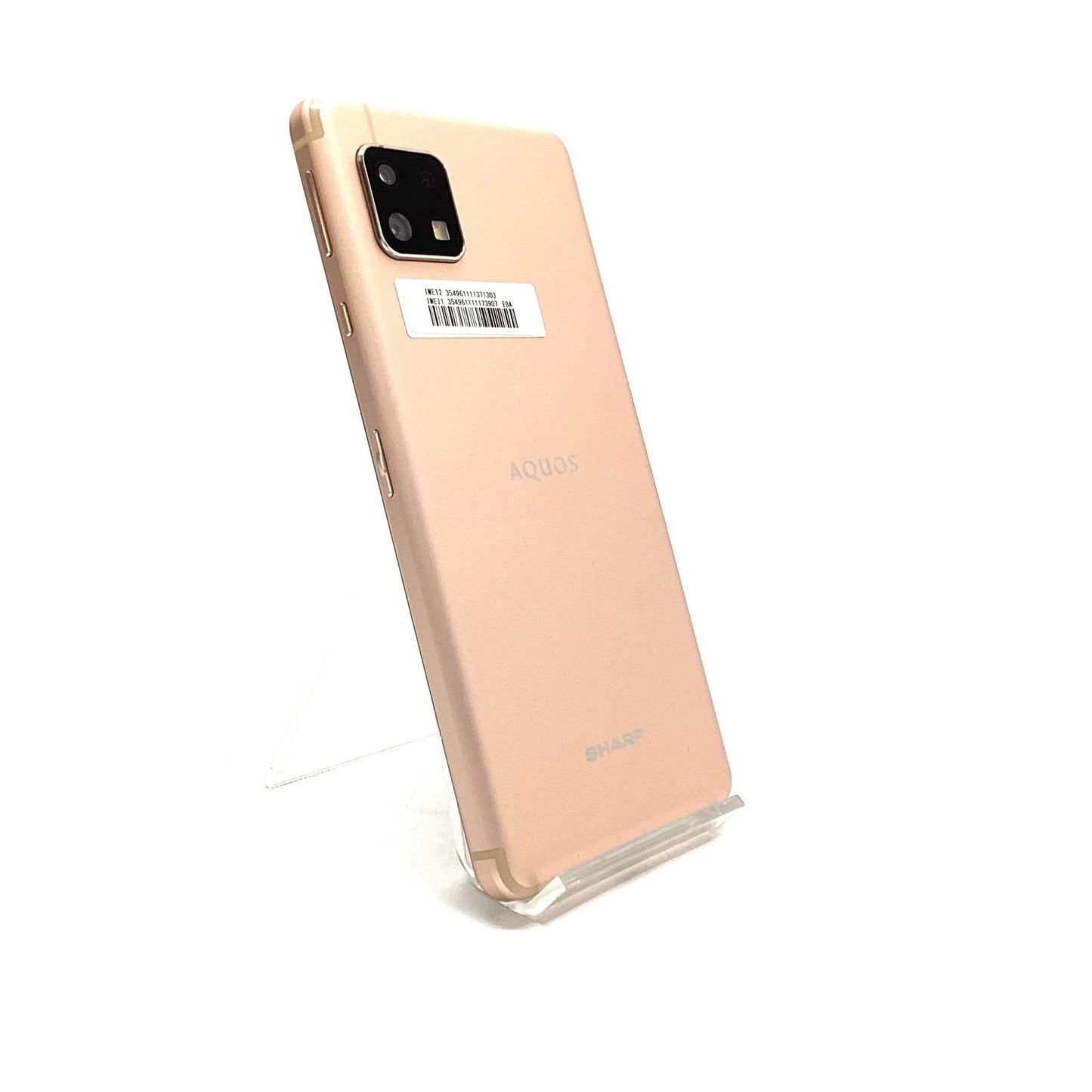 【全額返金保証】【最速発送】SHARP AQUOS sense4 lite 64GB ライトカッパー 楽天モバイル SH-RM15 白ロム 美品 動作確認済
