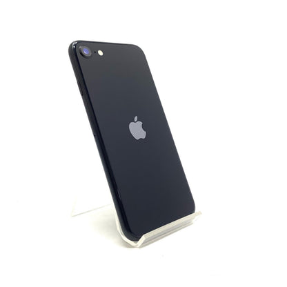 【全額返金保証】【最速発送】Apple iPhone iPhone SE（第3世代） 128GB ミッドナイト au 白ロム 美品 動作確認済 80%