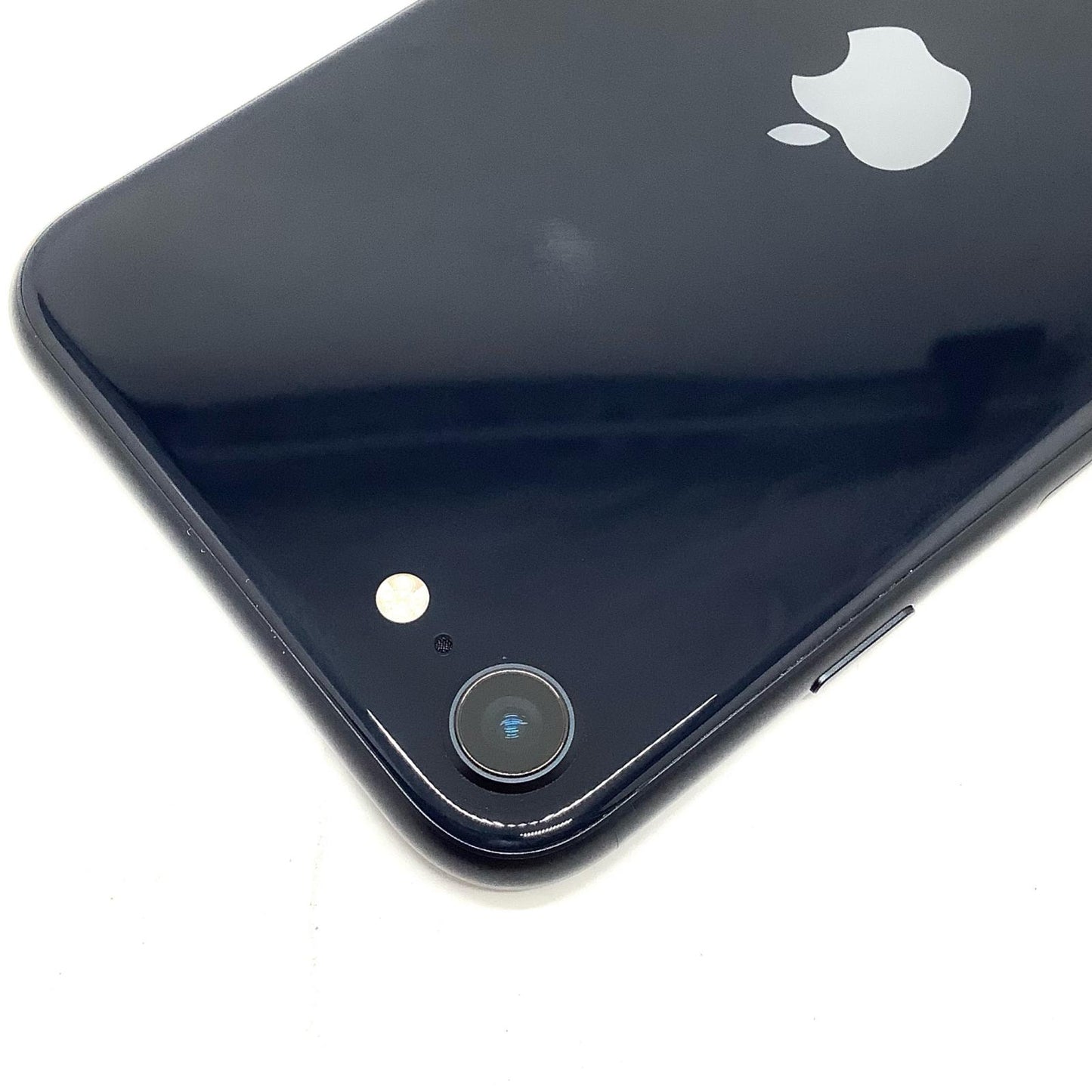 【全額返金保証】【最速発送】Apple iPhone iPhone SE（第3世代） 128GB ミッドナイト au 白ロム 美品 動作確認済 80%