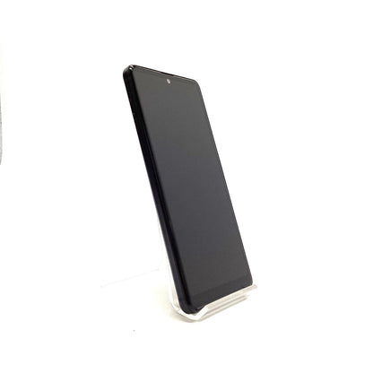 【全額返金保証】【最速発送】SHARP AQUOS sense4 basic 64GB ブラック Softbank 白ロム 動作確認済