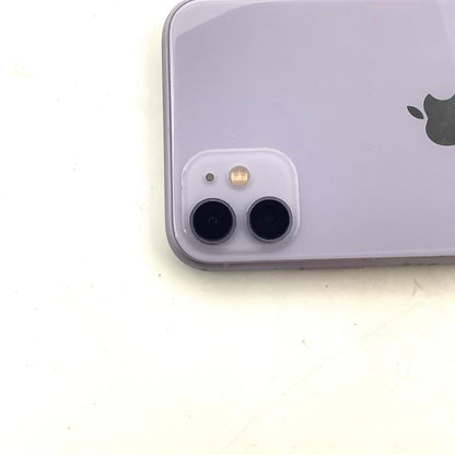 【最速発送】Apple iPhone iPhone 11 64GB パープル au SIMフリー 白ロム【難有】 71%