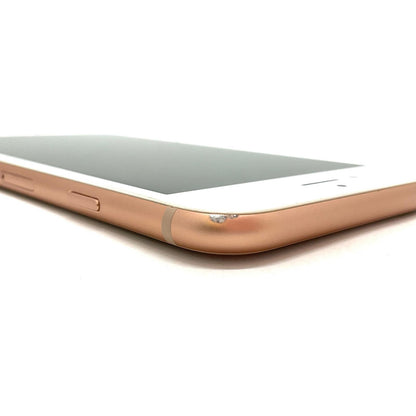 【全額返金保証】【最速発送】Apple iPhone iPhone 8 64GB ゴールド au 白ロム 動作確認済 100%
