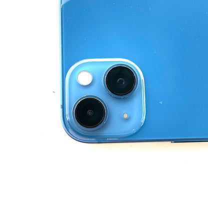【全額返金保証】【最速発送】Apple iPhone iPhone 13 128GB ブルー SIMフリー 動作確認済 80%