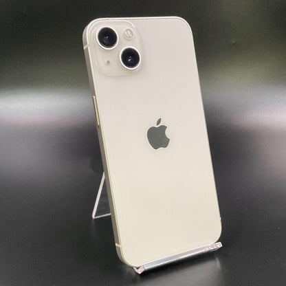 【全額返金保証】【最速発送】Apple iPhone iPhone 13 128GB スターライト docomo SIMフリー 白ロム 美品 動作確認済 87%