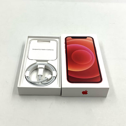 【最速発送】Apple iPhone iPhone 12 mini 256GB (PRODUCT)RED SIMフリー 白ロム【難有】 87%