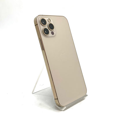 【全額返金保証】【最速発送】Apple iPhone iPhone 12 Pro 128GB ゴールド au SIMフリー 白ロム 動作確認済 90%