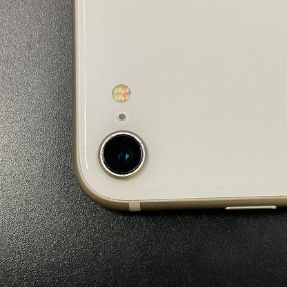 【全額返金保証】【最速発送】Apple iPhone iPhone SE（第3世代） 64GB スターライト Softbank 白ロム 美品 動作確認済 85%