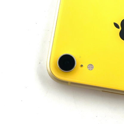 【最速発送】Apple iPhone iPhone XR 128GB イエロー SIMフリー【難有】 80%
