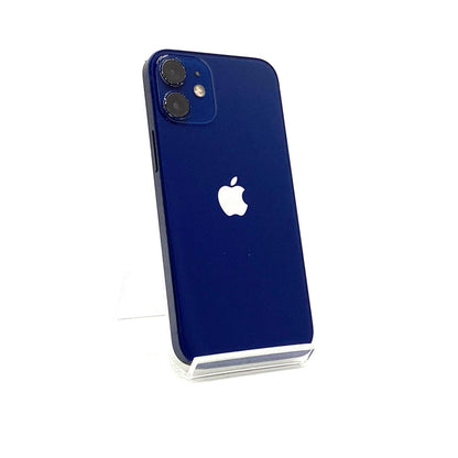 【全額返金保証】【最速発送】Apple iPhone iPhone 12 mini 64GB ブルー Softbank 白ロム 動作確認済 74%