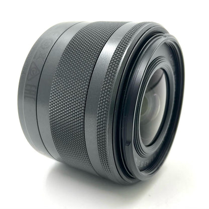 【全額返金保証】【最速発送】Canon EF-M15-45mm F3.5-6.3 IS STM [グラファイト] 動作確認済