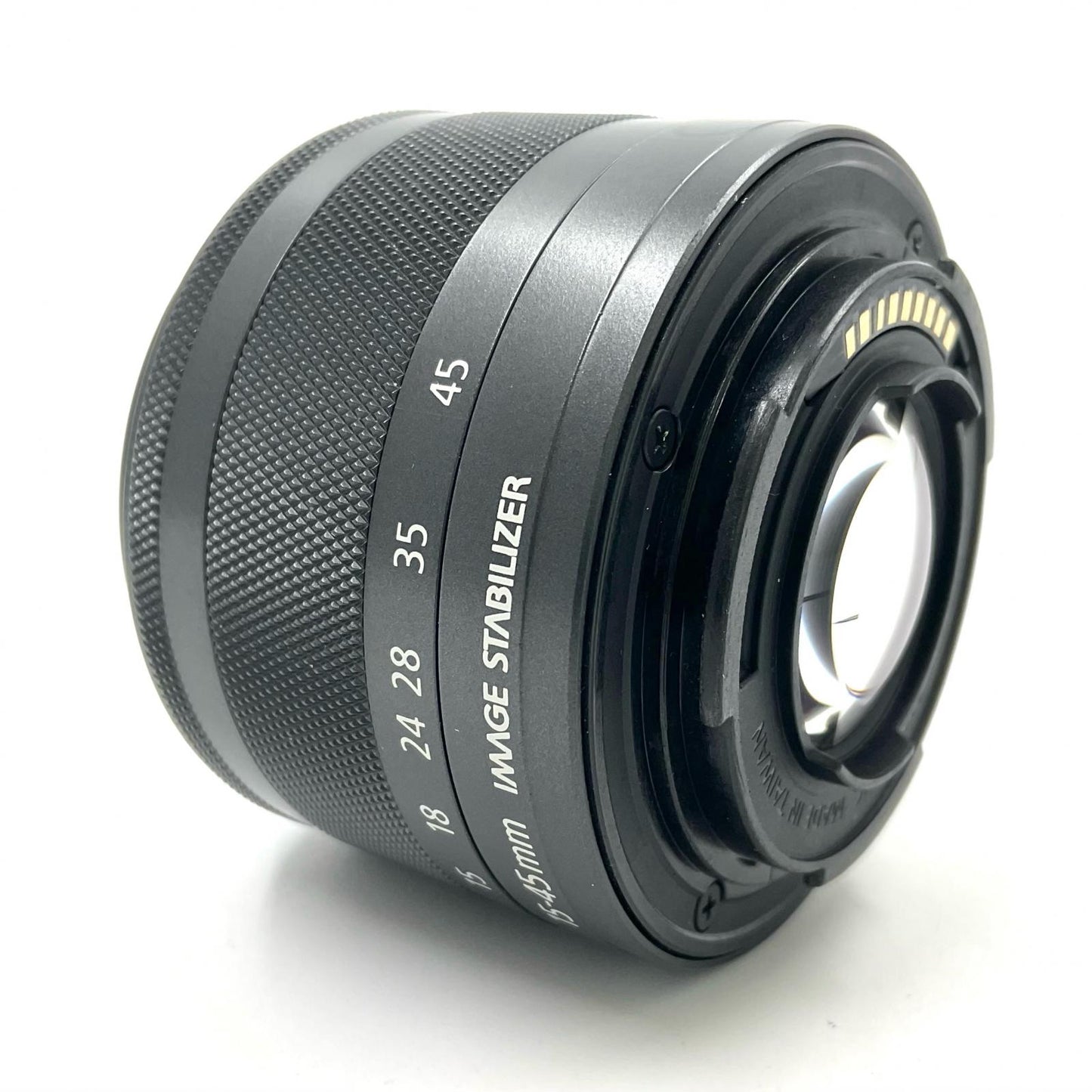【全額返金保証】【最速発送】Canon EF-M15-45mm F3.5-6.3 IS STM [グラファイト] 動作確認済