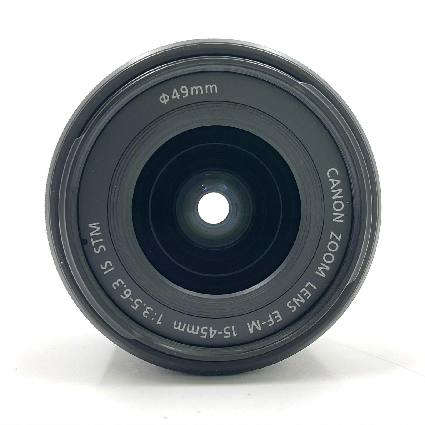 【全額返金保証】【最速発送】Canon EF-M15-45mm F3.5-6.3 IS STM [グラファイト] 動作確認済
