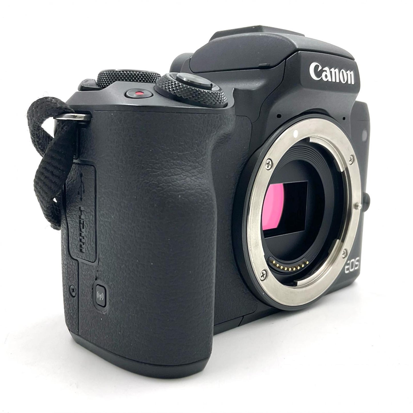 【全額返金保証】【最速発送】Canon デジタル一眼 EOS Kiss M ボディ ブラック 動作確認済